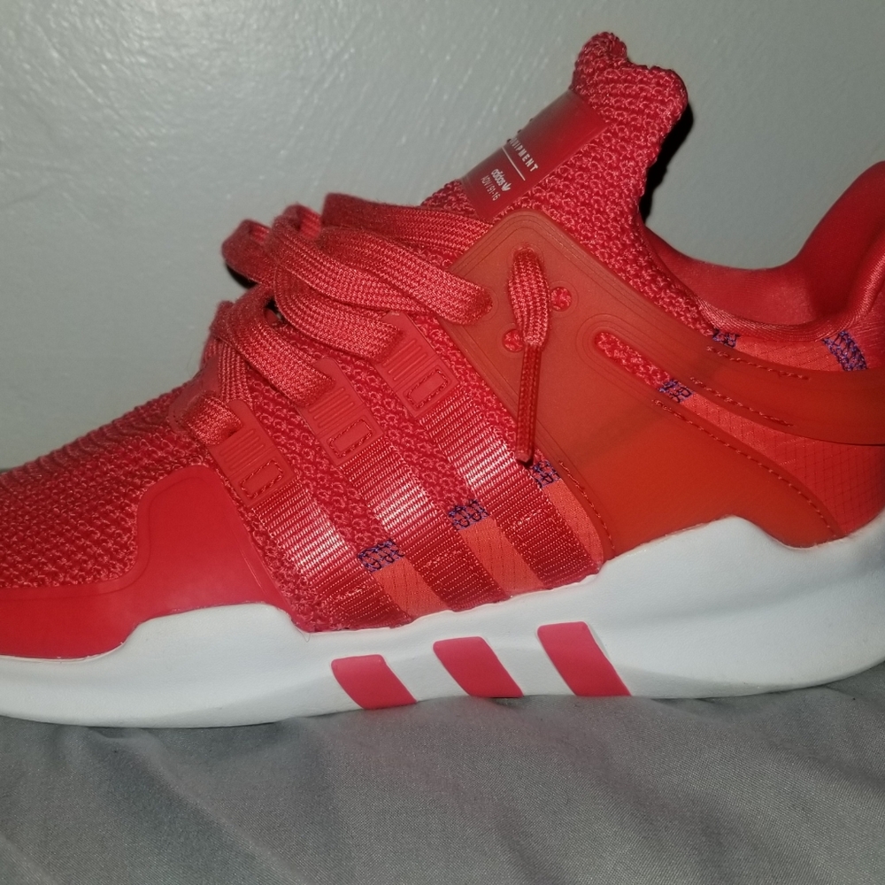 EQT Adidas size 8 men. Unique color. Worn twice